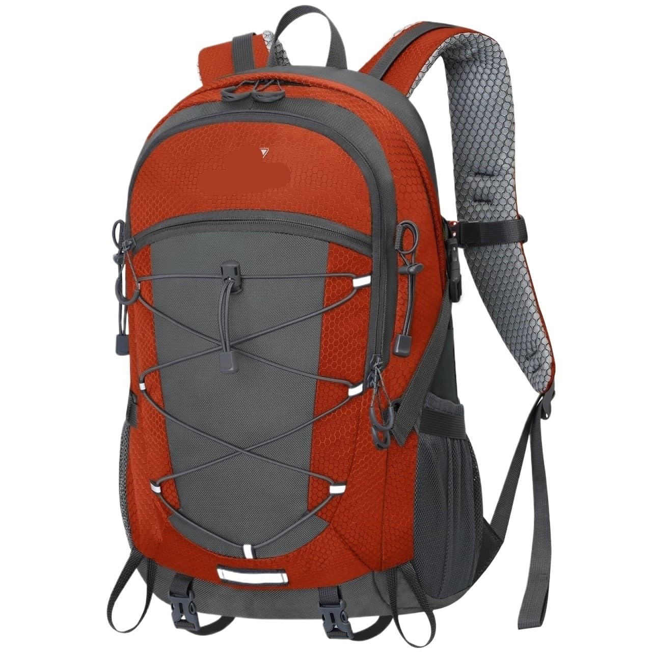 Plecak Turystyczny Plecak Trekkingowy 35L Plecak Turystyczny Outdoor Day Pack Lekki Plecak Kempingowy Dla Mężczyzn I Kobiet Torba Alpinistyczna(Oranje)