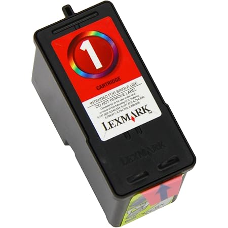Lexmark 1 Tintenpatrone Colour Amazon De Burobedarf Schreibwaren