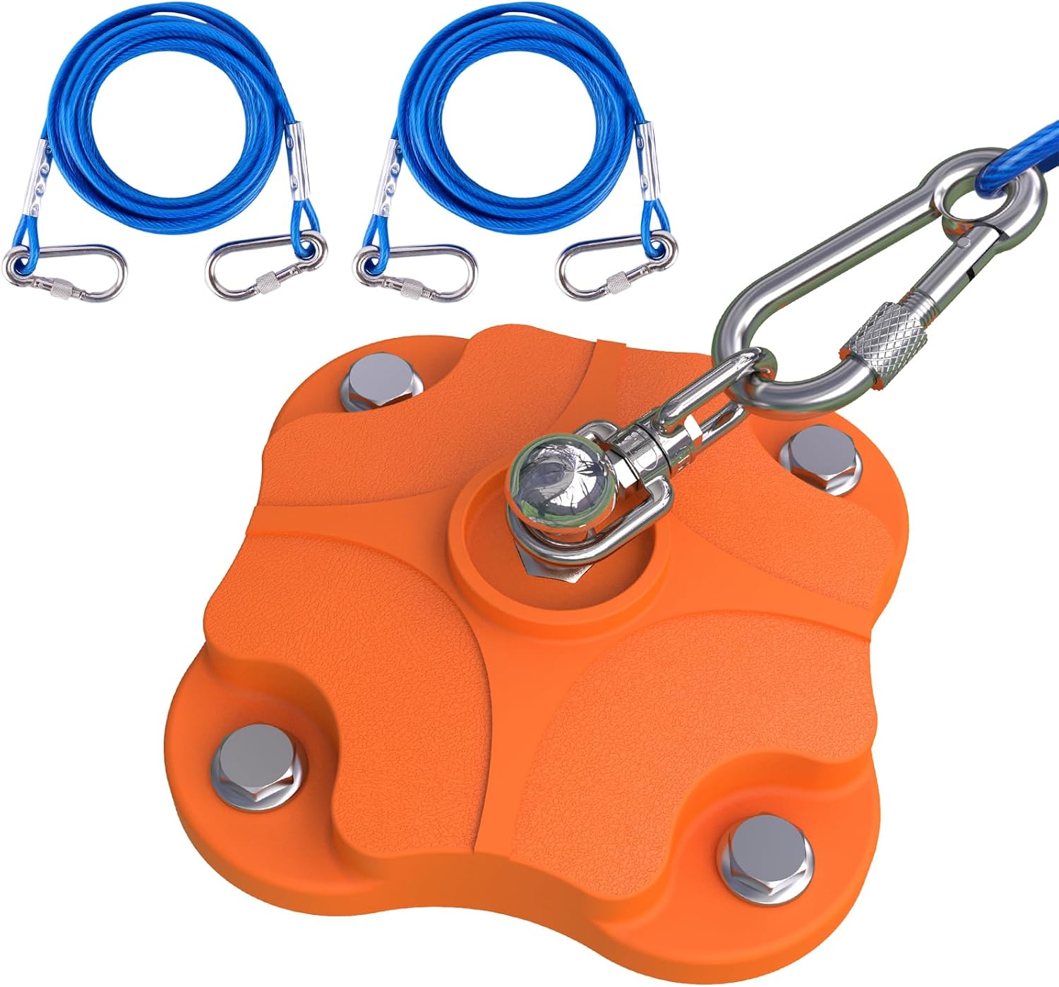 Heavy Duty Dog Tie Out Stake with 2 Cables for Large Dogs – 200lb Capacity Heavy Duty Dog Tie Out Stake with 2 Cables for Large Dogs – 200lb Capacity