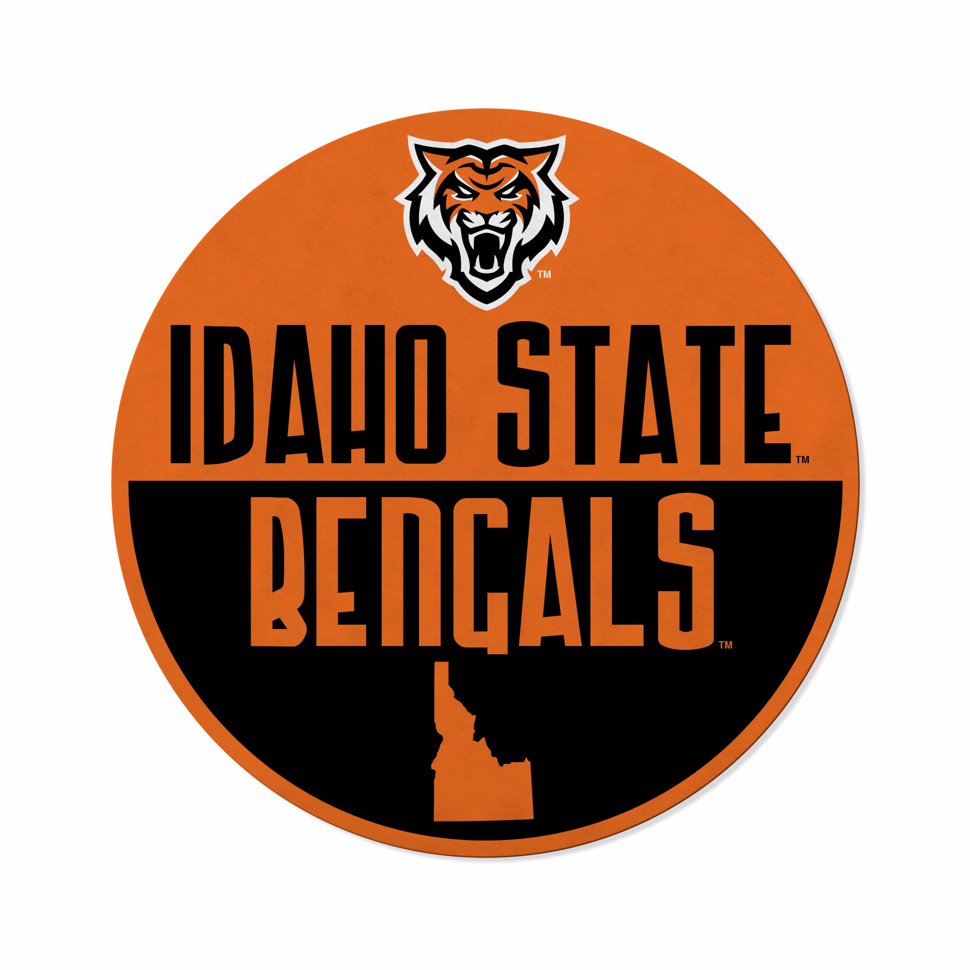 Fanion Idaho State Bengals en feutre pour ambiance US dans votre salon