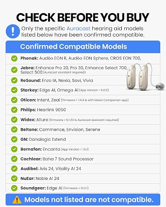 Avantree Audikast 4 Auracast & Bluetooth TV Transmitter for Headphones