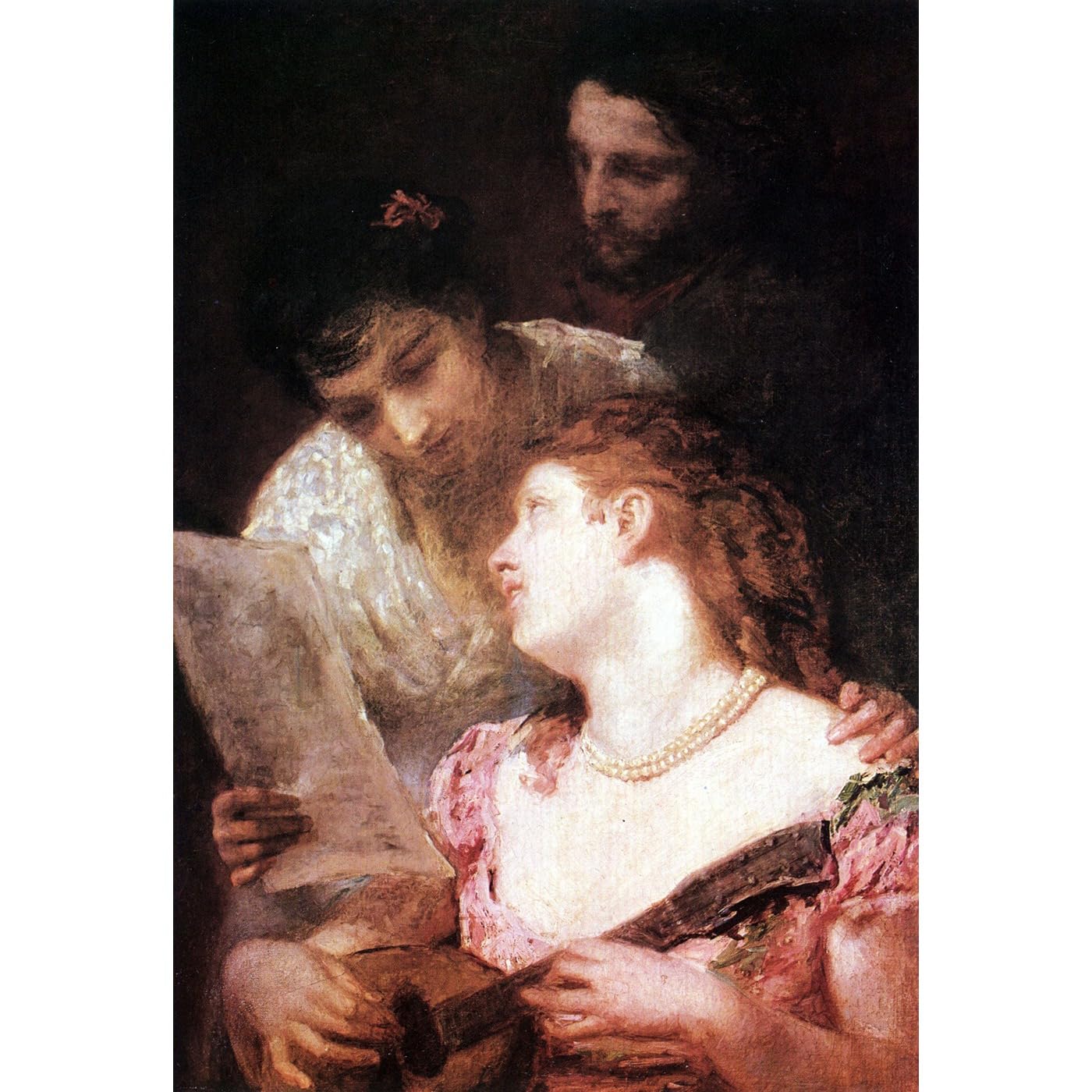 Impression sur toile de qualité supérieure Cassatt tableau grand format - 2
