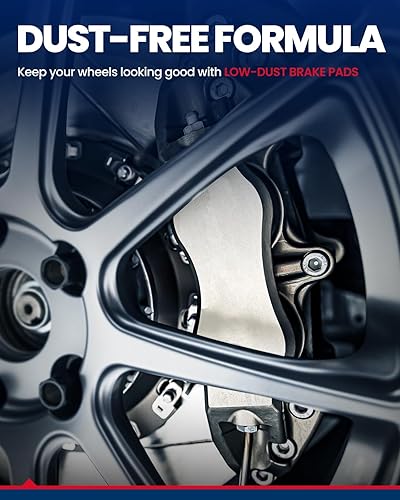 Miniatura 8 de KAX Pastillas de freno delanteras D1211 para Vibe 2009-2010, iM 2016, tC 2011-2016, Corolla iM 2017-2018, Matrix 2009-2013, Mirai 2016-2020, RAV 4