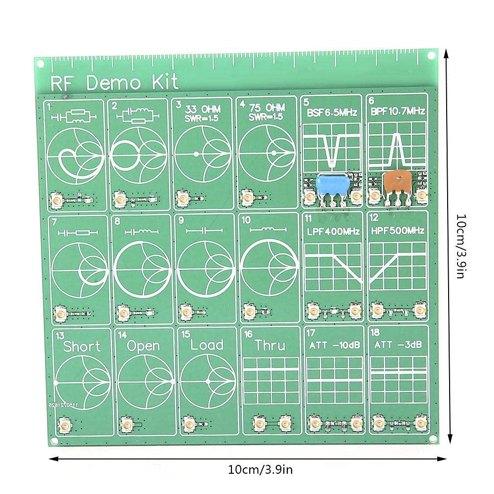 Produktbild von Vektornetzwerk-Analysator RF-Demo-Kit – Mit NanoVNA-F Kompatibel – Für Filter, Dämpfung, SWR & Mehr – Ideal Zum Lernen