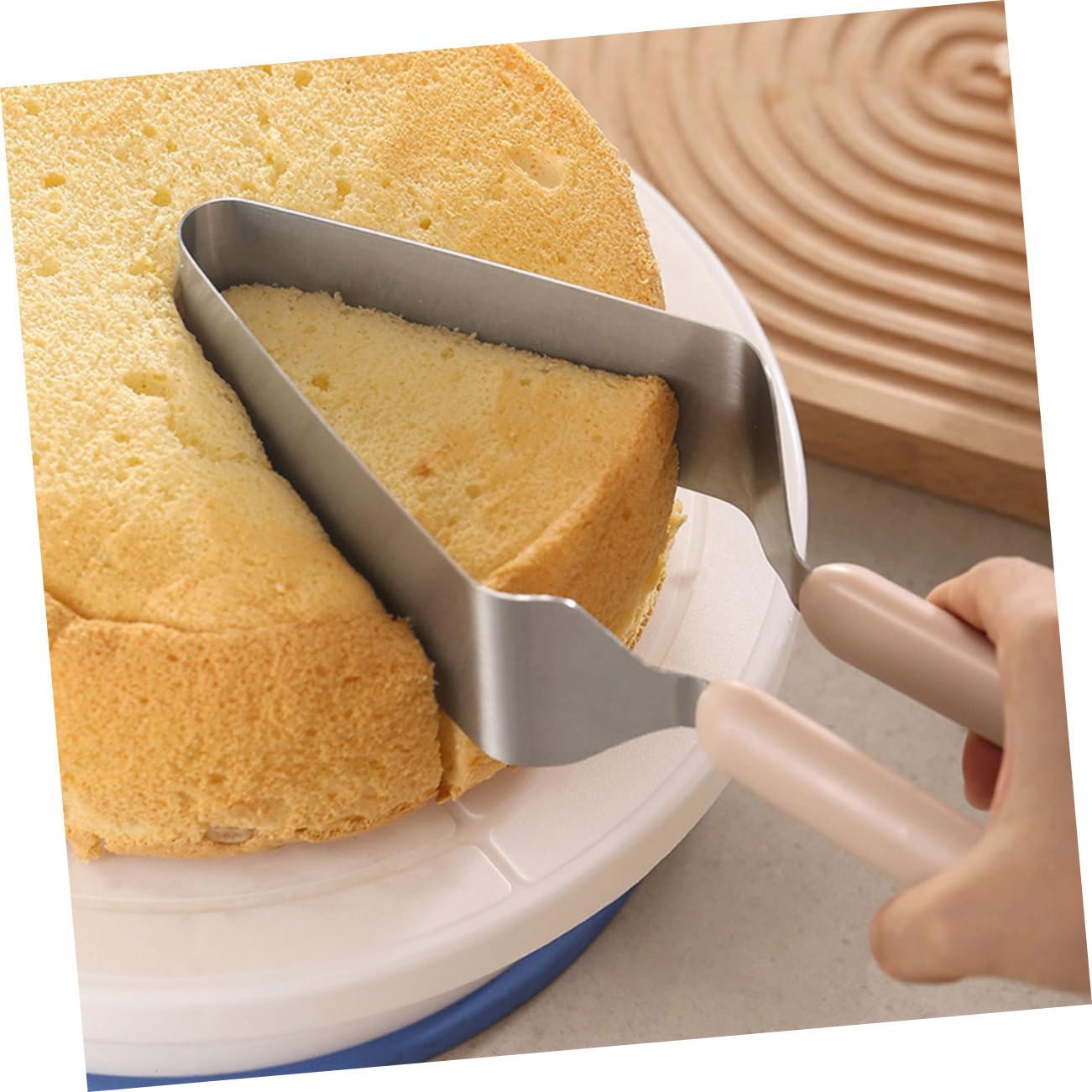 4 Stück Tortenschneider Edelstahl Tortenheber Und Kuchenclip Gleichmäßiges Kuchenservierwerkzeug Für Hochzeiten Und Partys