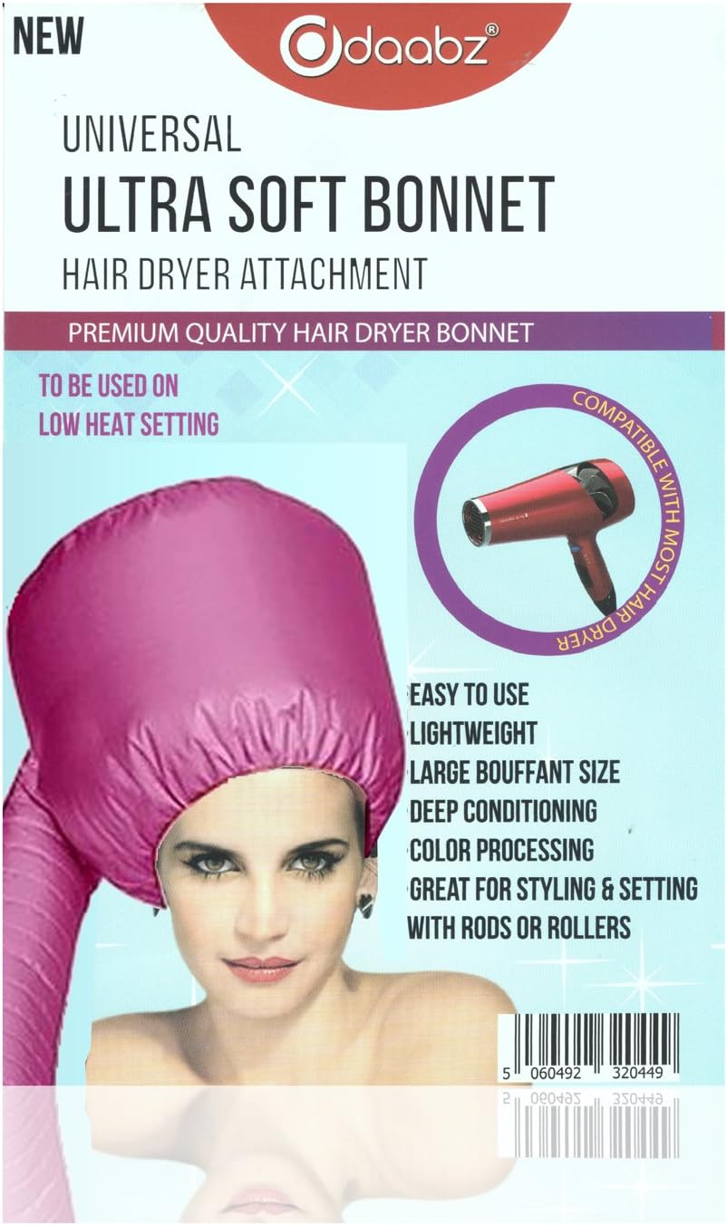 Professional Universal Ultra Soft Styling Hair Hood Dryer Attachment by Daabz® Amazon