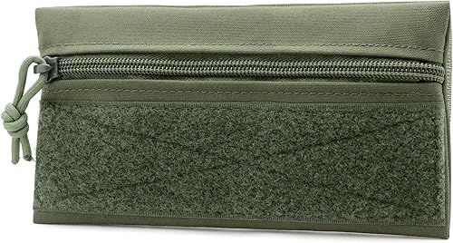 Qavctw Tactical Admin Pouch Bag with Hook and Loop Tool Storage Bag Snack Pouch Candy Bag Hanging Pouches Backpack Accessory Pouch