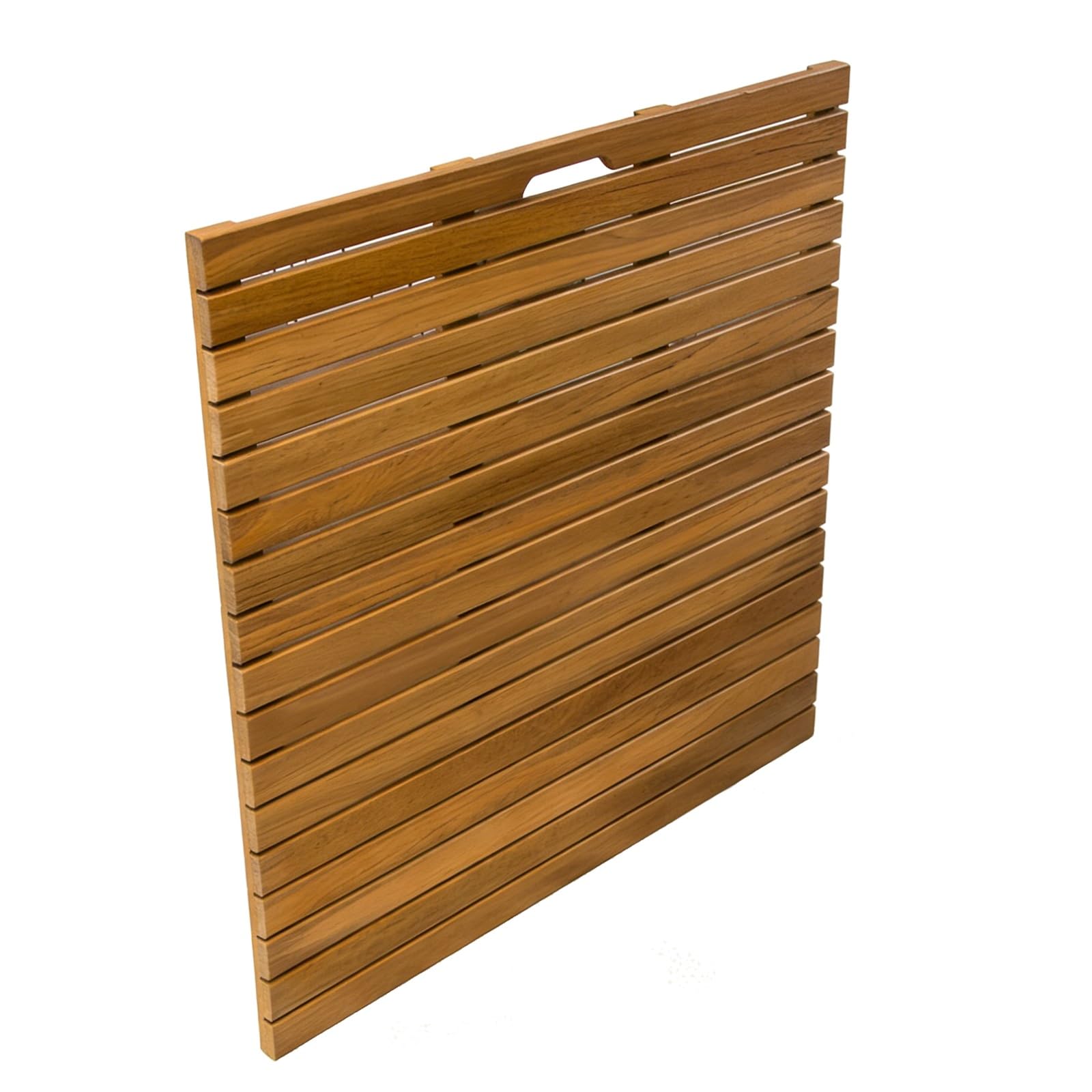 Alfombra De Baño De Madera Resistente Al Agua, Alfombrillas De Ducha Antideslizantes For Personas Mayores, Fácil De Limpiar Y Mantener, For Baño Y Cocina(40x70cm)