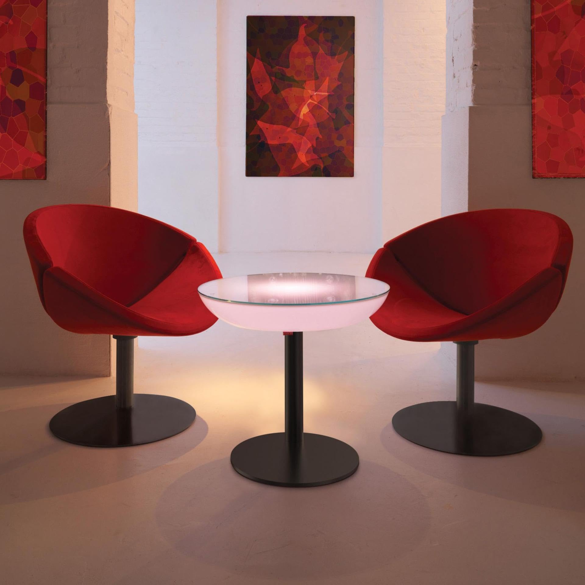 Table basse LED d'extérieur M57 pour illuminer vos soirées d'été au jardin