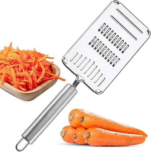 Miniatura 6 de Korean Carrot Grater - Russian Salad Carrot Cutter Tool Shredder Chopper
