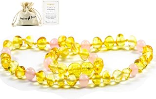 Baltic Amber Necklace - Natural Amber from Baltic Region, Genuine Amber 13 inch.