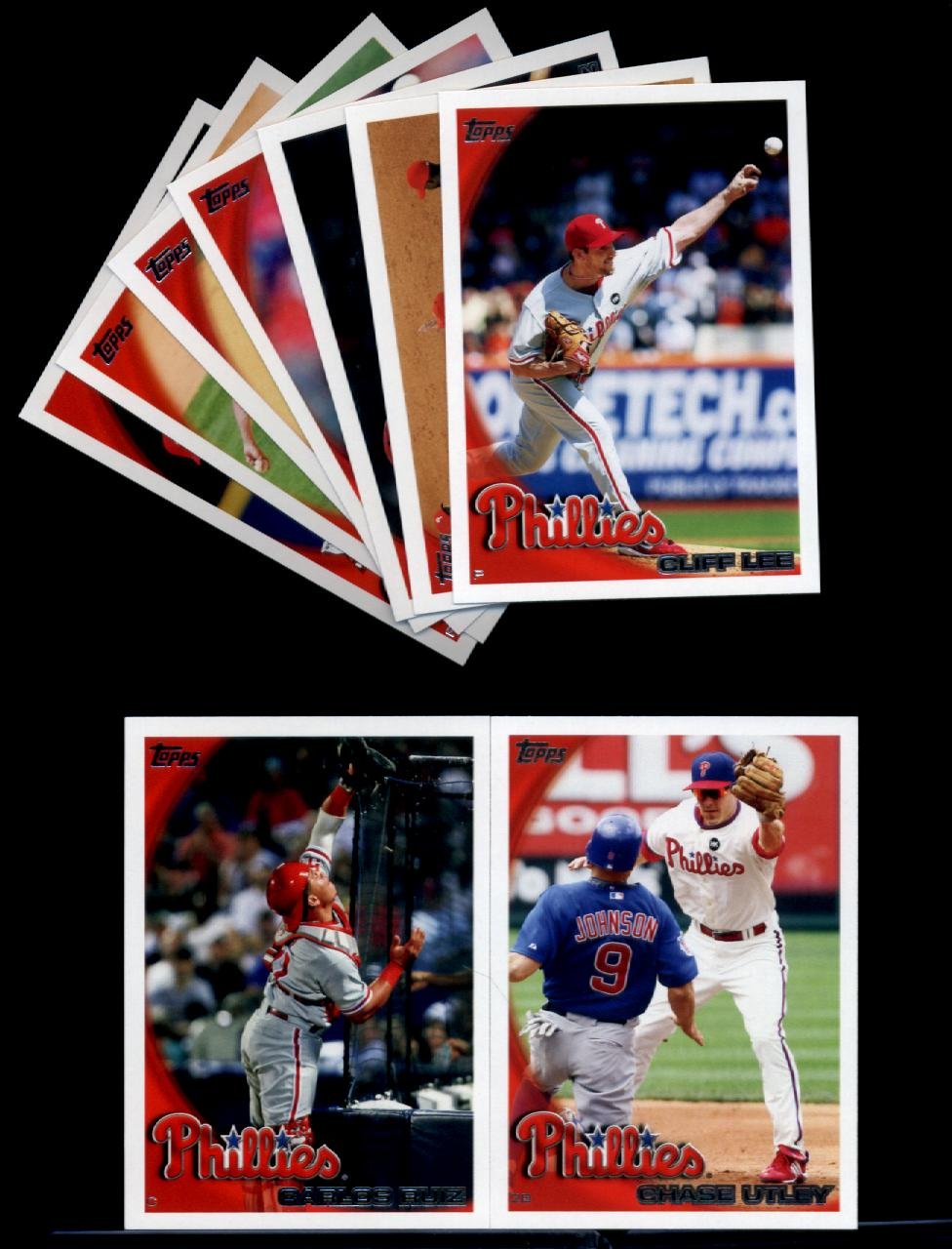 2010 Topps Baseball Cards Complete TEAM SET: Philadelphia Phillies (Series  1 & 2) 19 Cards including Utley, Howard, Victorino, Hamels, Ruiz, lee,  Feliz,Werth, Rollins, Ibanez, Blanton & more! at Amazon's Sports  Collectibles Store