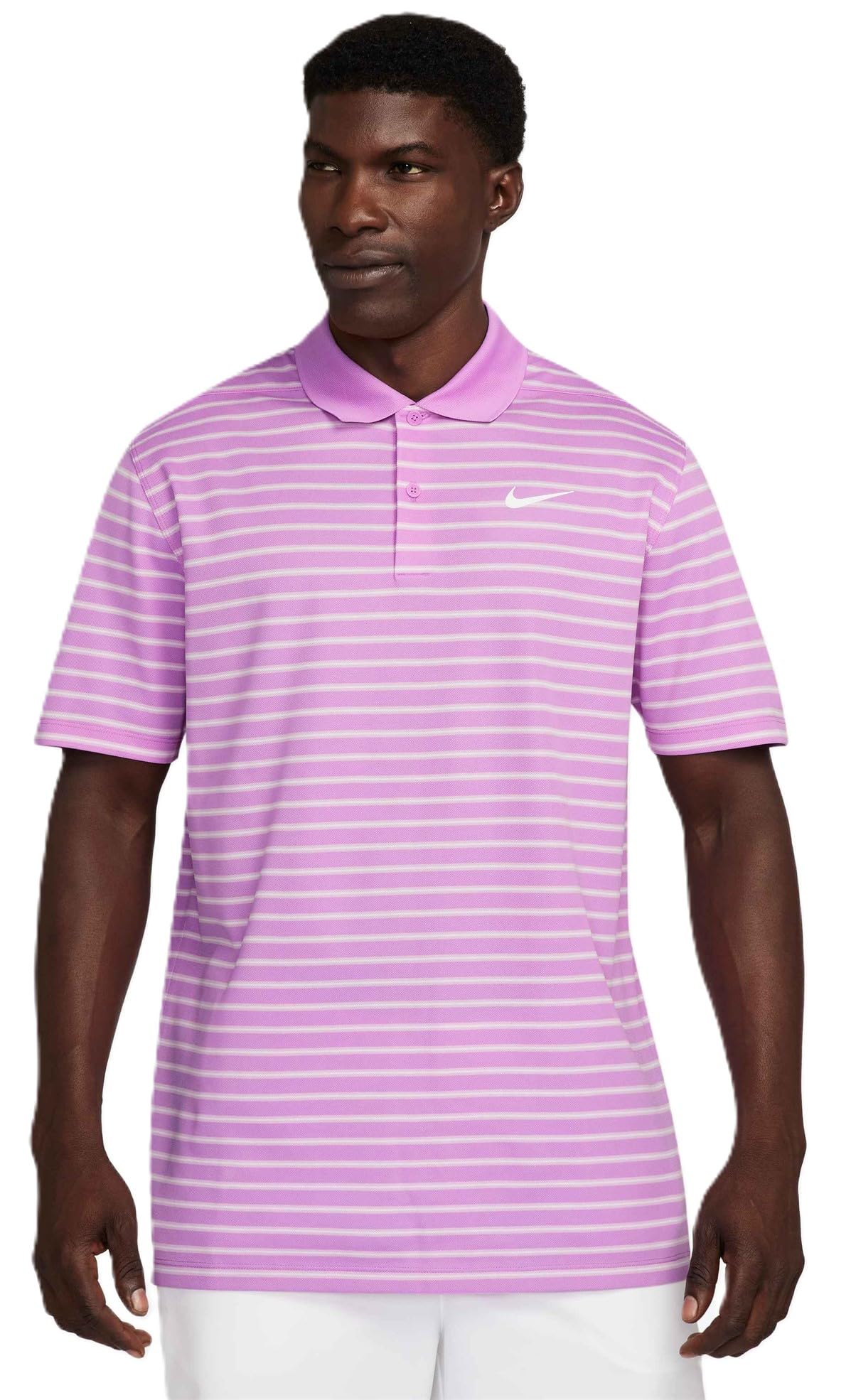 Nike Nike Dri-Fit Victory Gestreiftes Herren-golfpoloshirt Polo da Golf da Uomo a Righe Uomo (Pacco da 1)