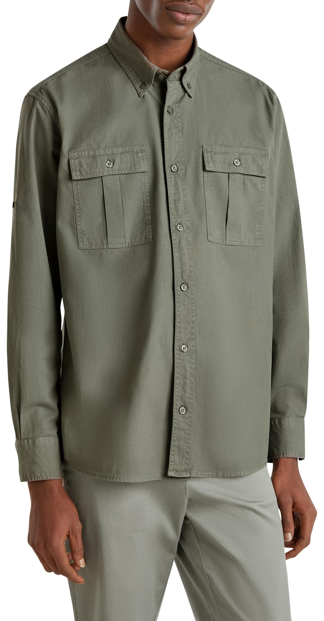 United Colors of Benetton Camicia 5kgpuq05g Camicia Uomo