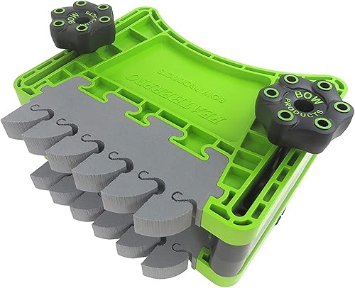 BOW Products FeatherDUO FP3 - Tabla de plumas para sierras de mesa, mesas de enrutador y sierras de cinta, tabla de plumas apilable con plumas de