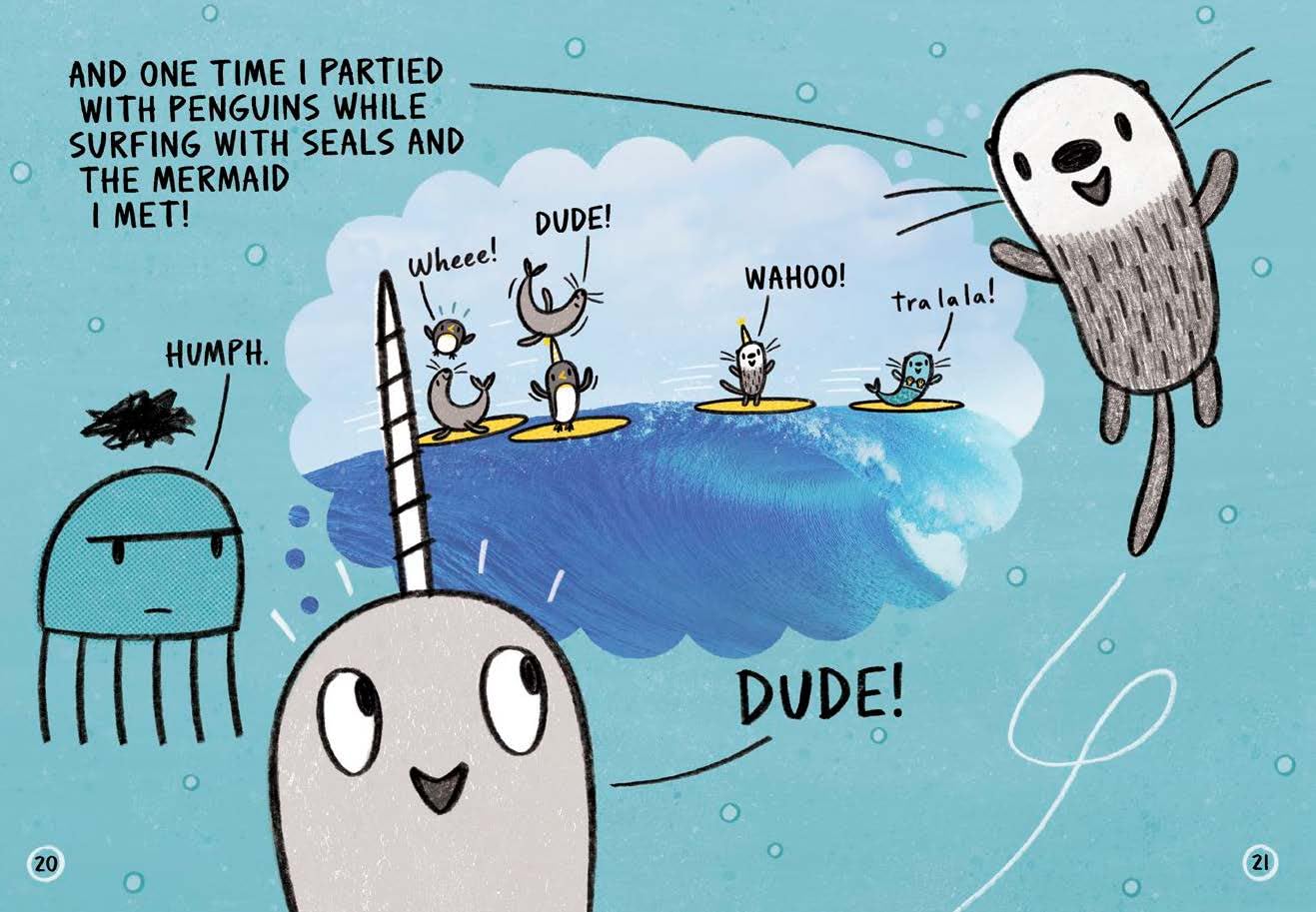 Narwhal's Otter Friend (A Narwhal and Jelly Book #4) - Image 9