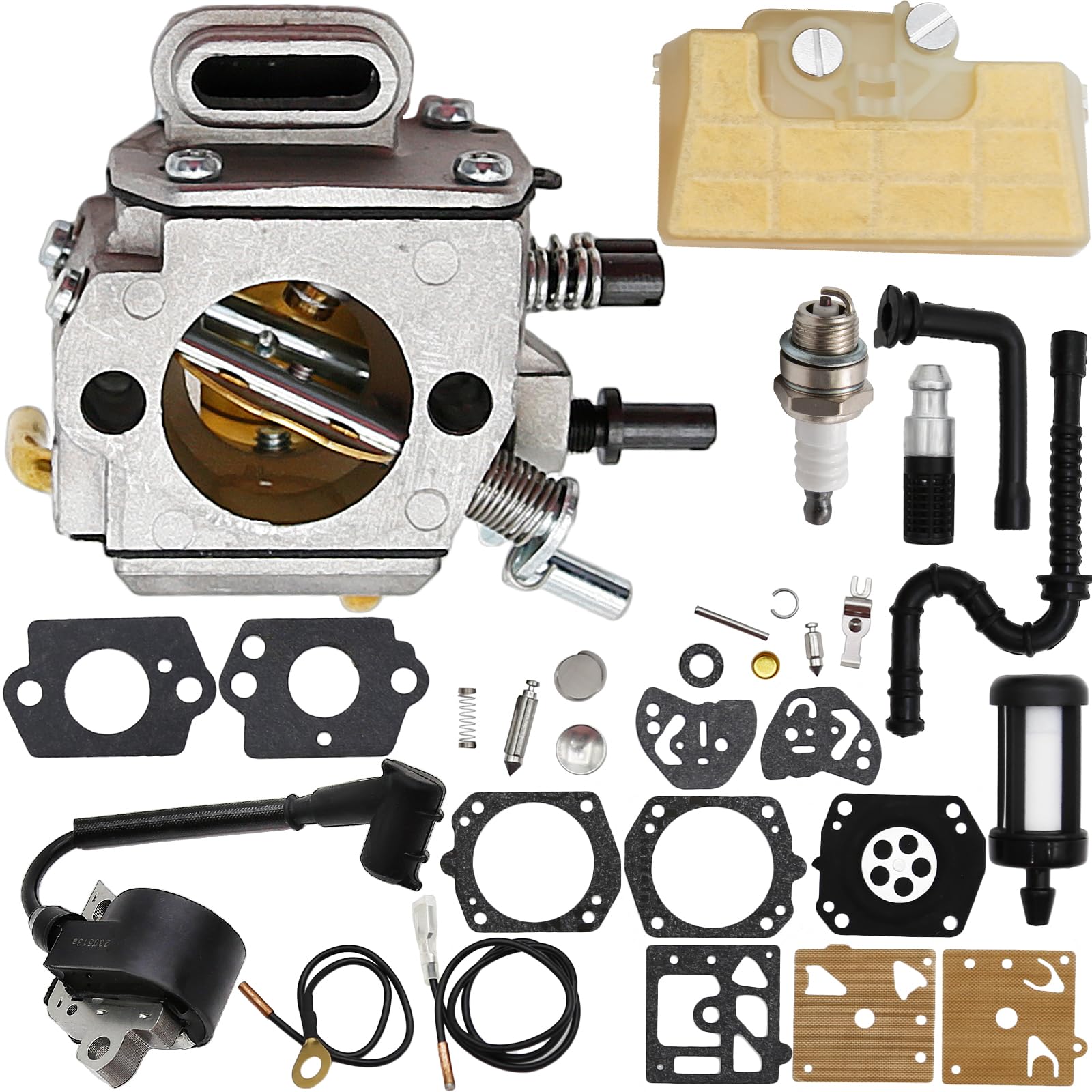 Amazon.com: SYOWADA MS390 Carburetor Kit Replacement for Stihl MS290 ...