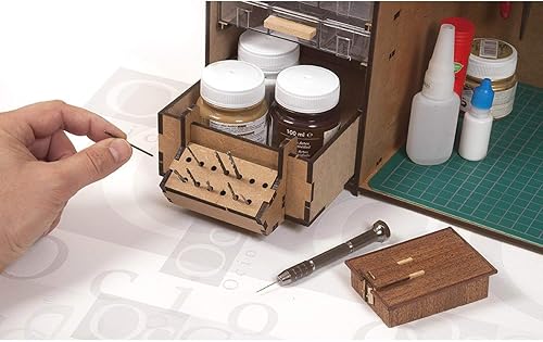 Miniatura 7 de Occre 19110 Gabinete de taller portátil (kit) para constructores de modelos