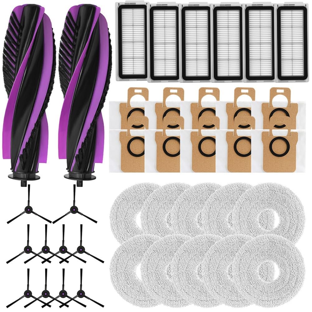 Per accessori per aspirapolvere per JONR per PRO per T5 per PRO, include spazzola laterale, filtro, mocio, sacchetto (B)