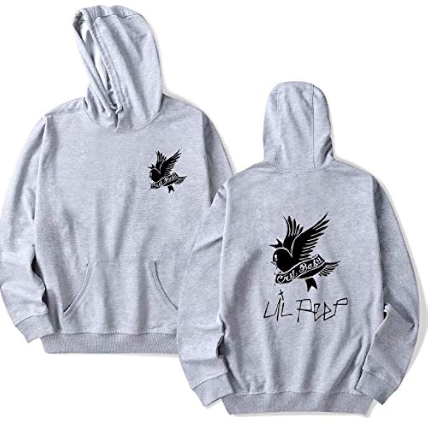 OtherLil Peep printing Multi Color Round Neck Hoodie & Sweatshirt For Unisex