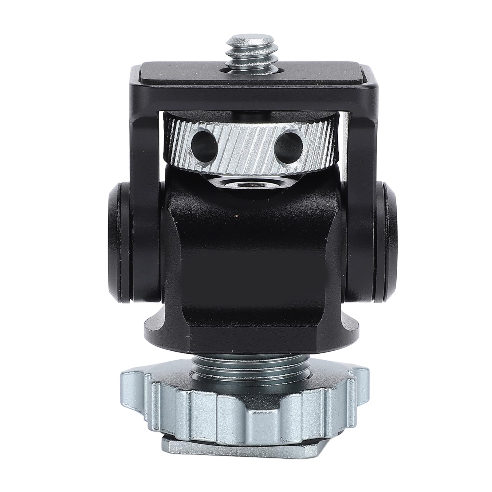 VBESTLIFE Camera Monitor Mount with Cold Shoe, 1/4 Inch Screw, Adjustable PTZ Display Cold Shoe Adapter, for F5 F570 F7 FW703 DSLR Camera PTZ Stabilizer