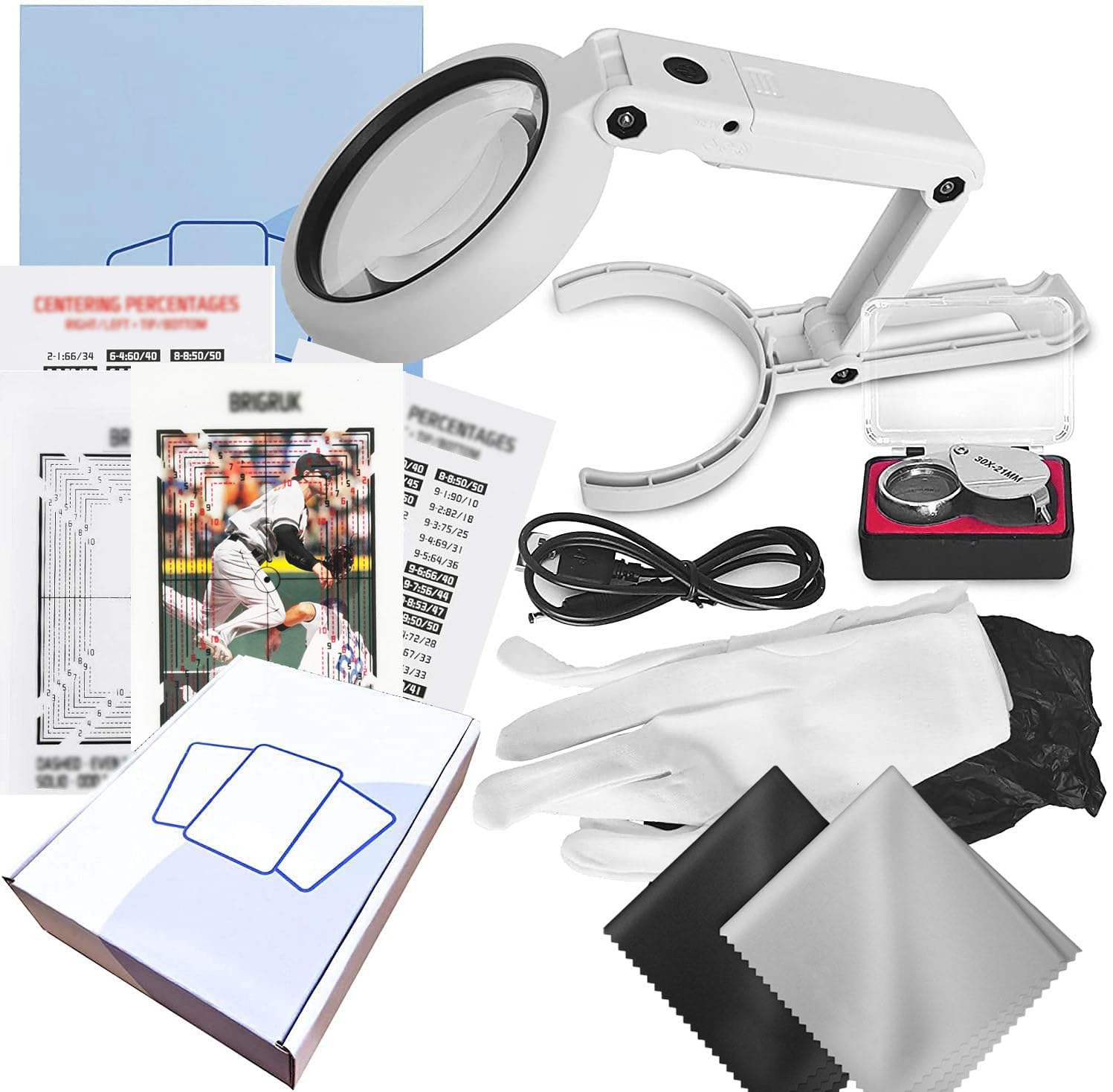 BDJBXK Sports Cards Grading Kit