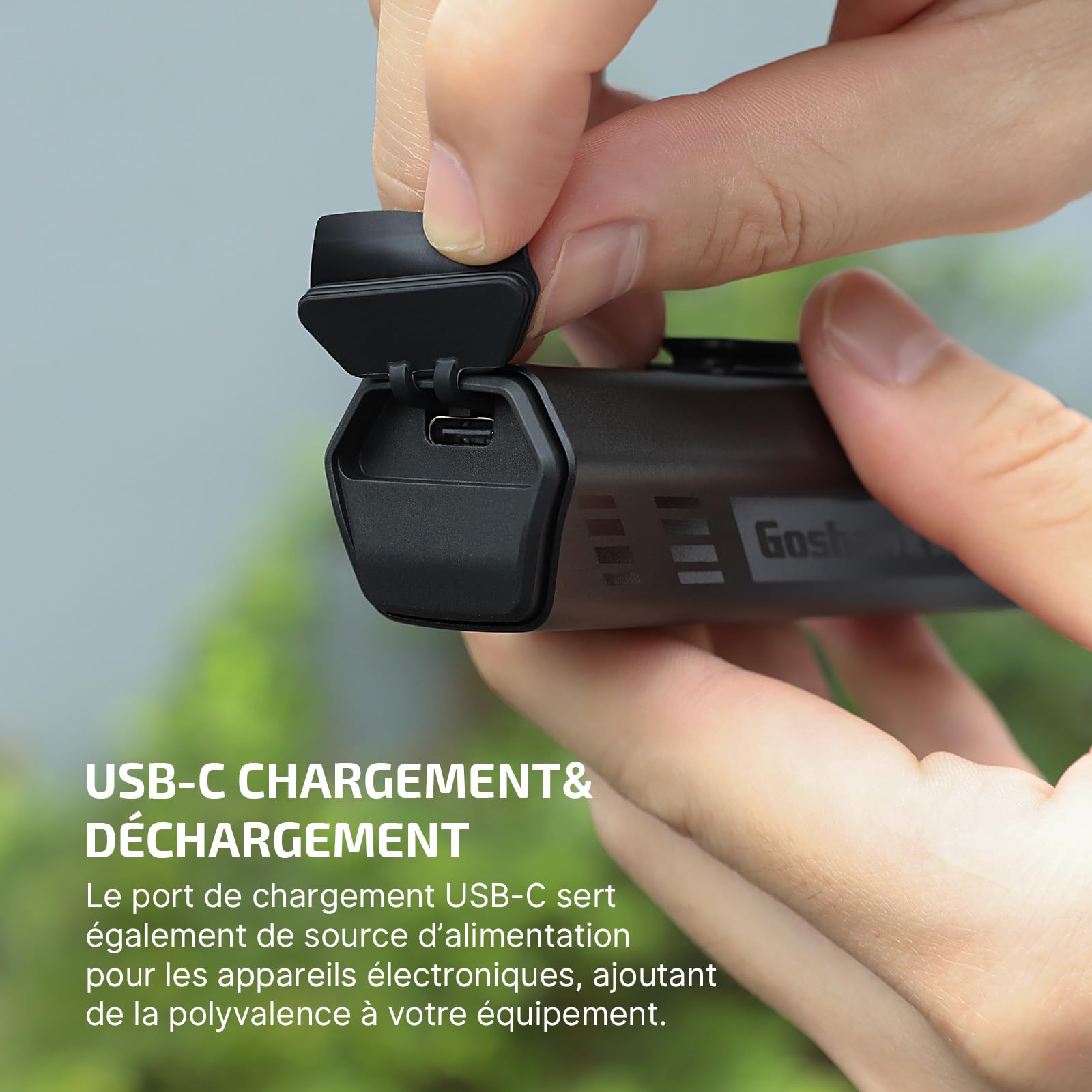 OLIGHT Goshawk 1600 Lampe de vélo télécommandée sans Fil 1600 Lumens | Lampe Velo Led Puissantes Rechargeable Étanche IPX6 pour VTT, Vélo de Route et Cyclisme Nocturne