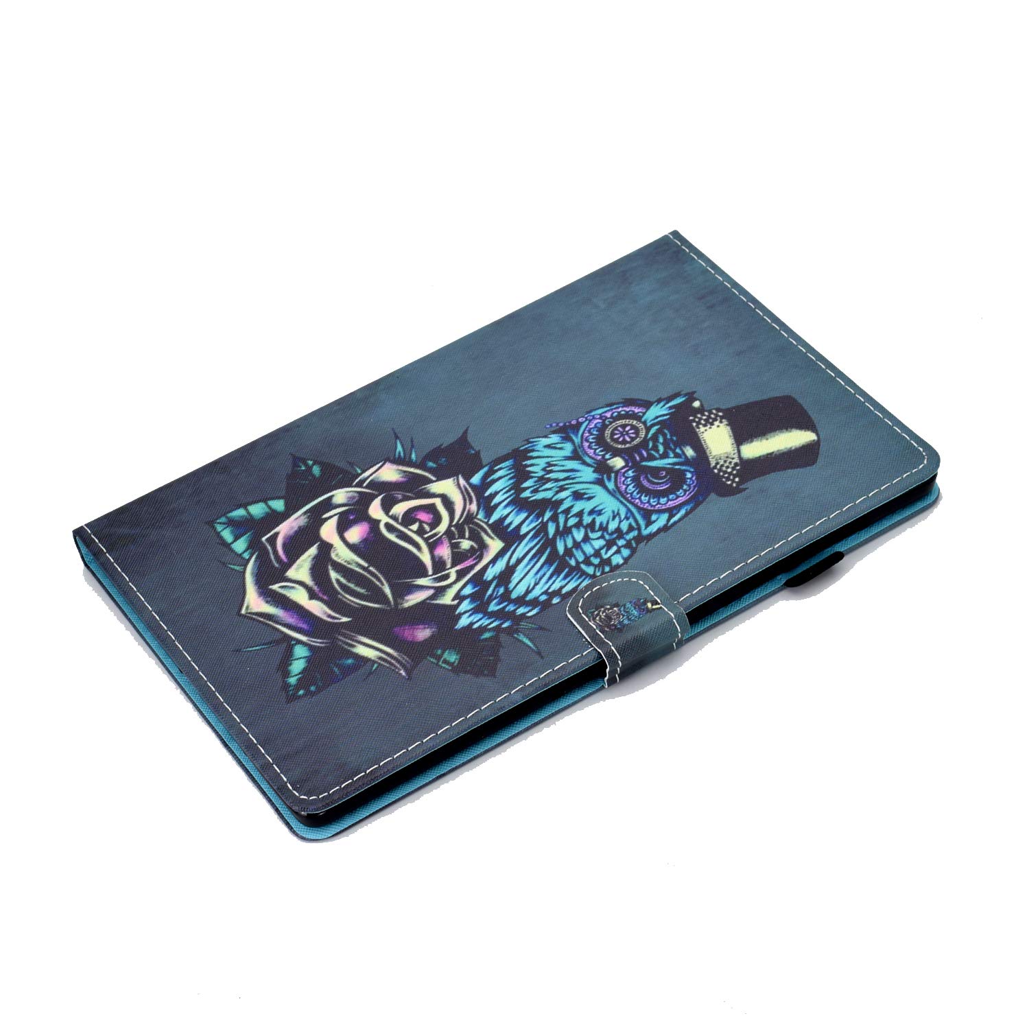 Custodia Portafoglio Per Lenovo Tab M10 Plus 10.3'' – Pelle PU Con Supporto Multiangolo, Porta Penne, Slot Carte, Blu - 4