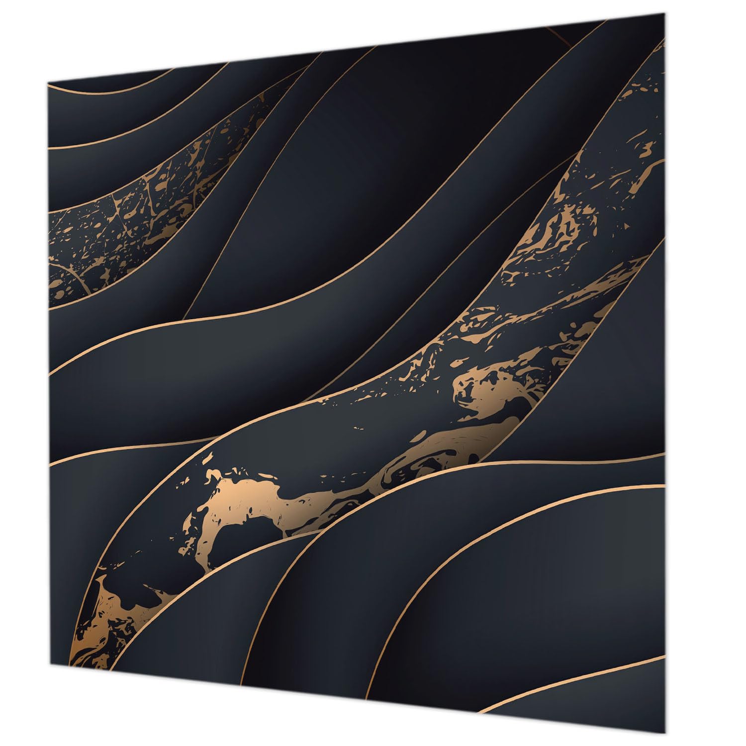 Papier peint intissé 250x250 cm Tulup Ondulations élégantes pour salon