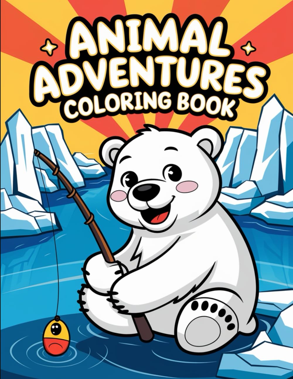 Animal Adventure Coloring Book for Kids – 84 Fun & Cute Designs to Color: Wild Animals, Jungle Friends, Farm Animals & Safari Creatures | Perfect for Ages 3–10