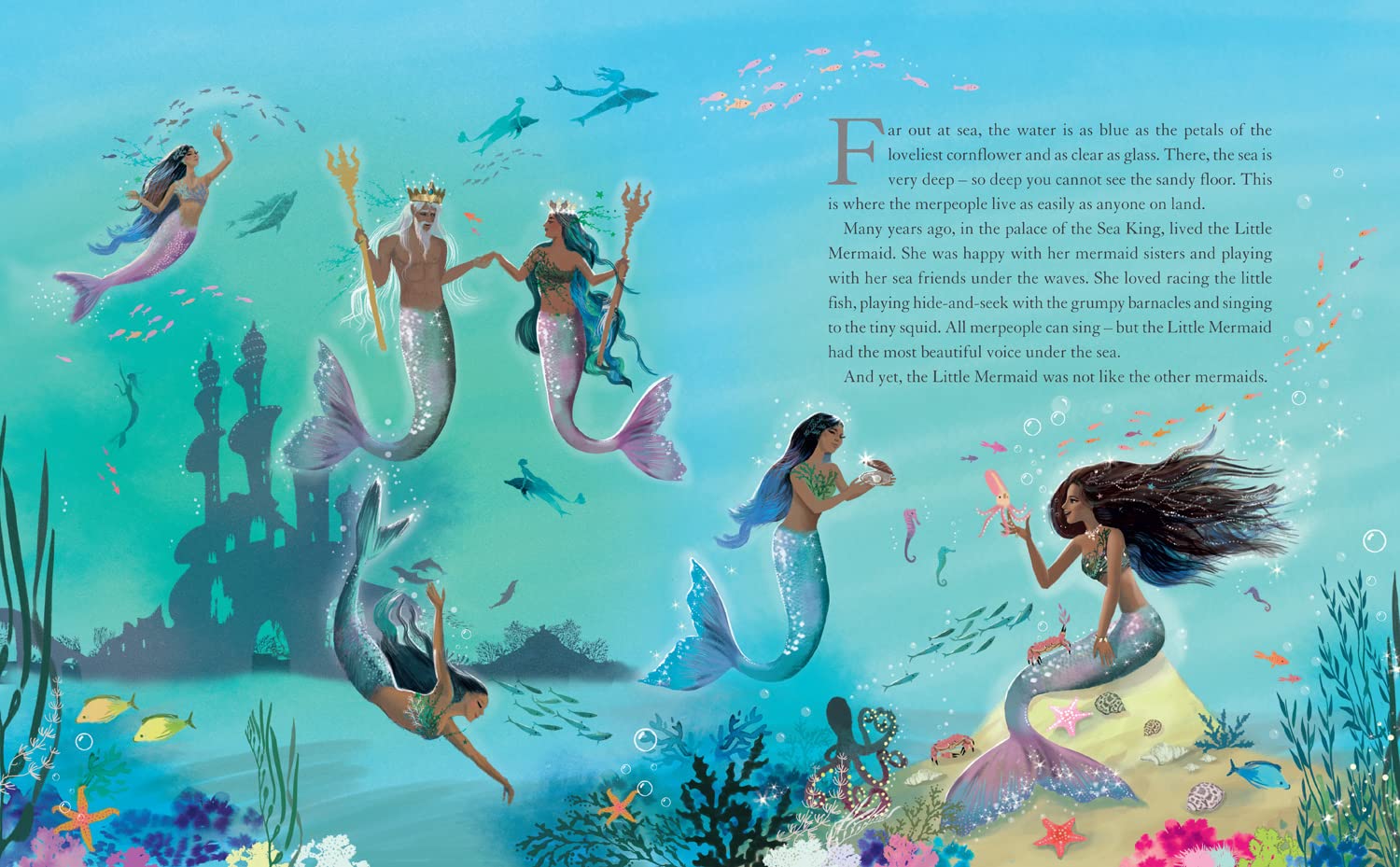 The Little Mermaid: A beautifully illustrated, magical retelling of one of Hans Christian Andersen's most beloved classic children's fairy tales – the perfect book for kids