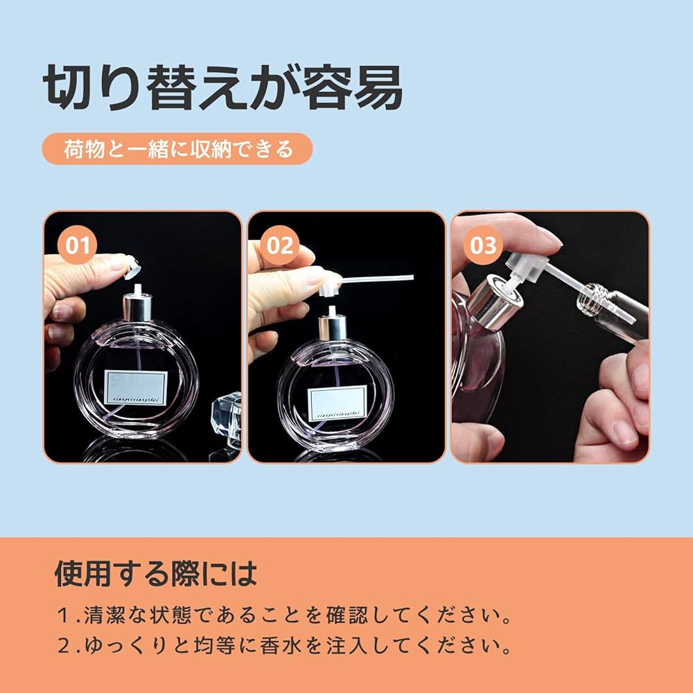 Amazon.co.jp: DreaModes 香水詰め替えノズル 20個セット