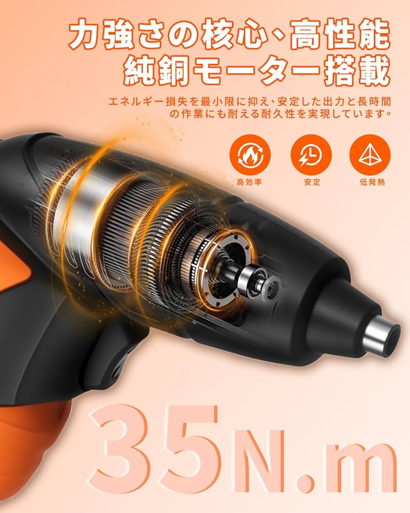 Amazon | 【2025新登場・高トルク・業界最強】Zyrin 電動ドライバー 正