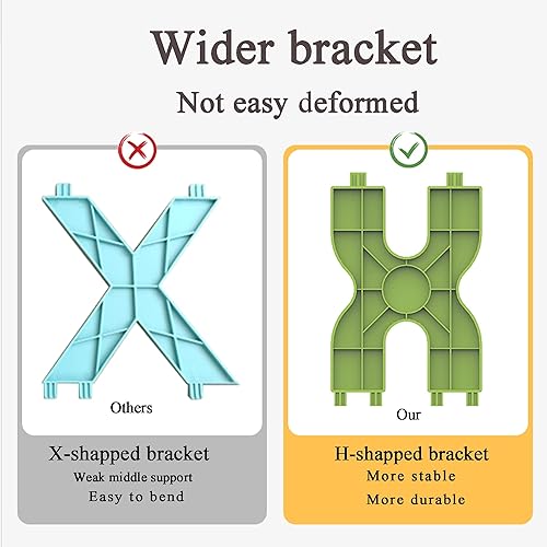 Miniatura 7 de Zapatero apilable de plástico para entrada, organizador de zapatos que ahorra espacio, estante de almacenamiento para armario, soporte vertical