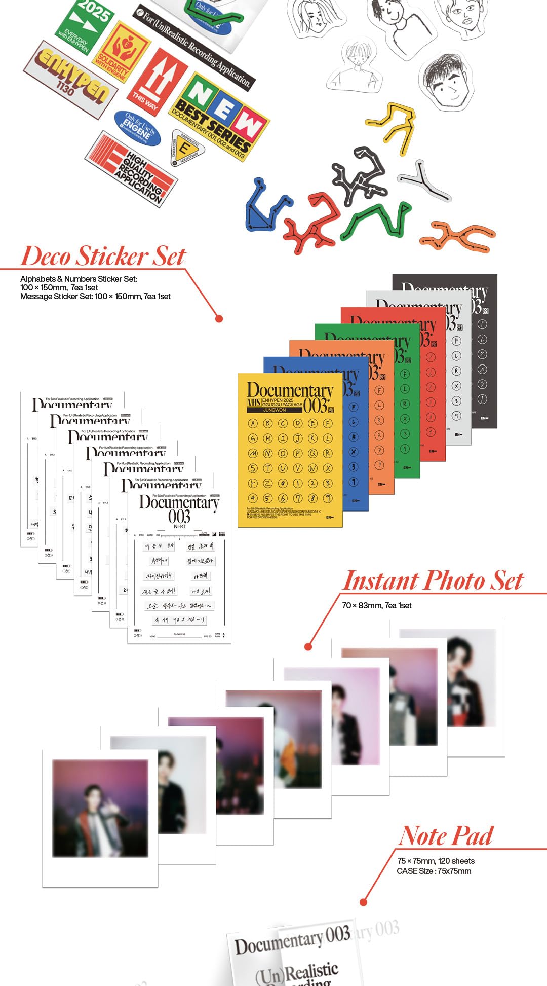 ENHYPEN 2025 GGU GGU PACKAGE ENHYPEN Album [PACKAGE]+Pre Order Benefits+BolsVos K-POP Inspired Freebies