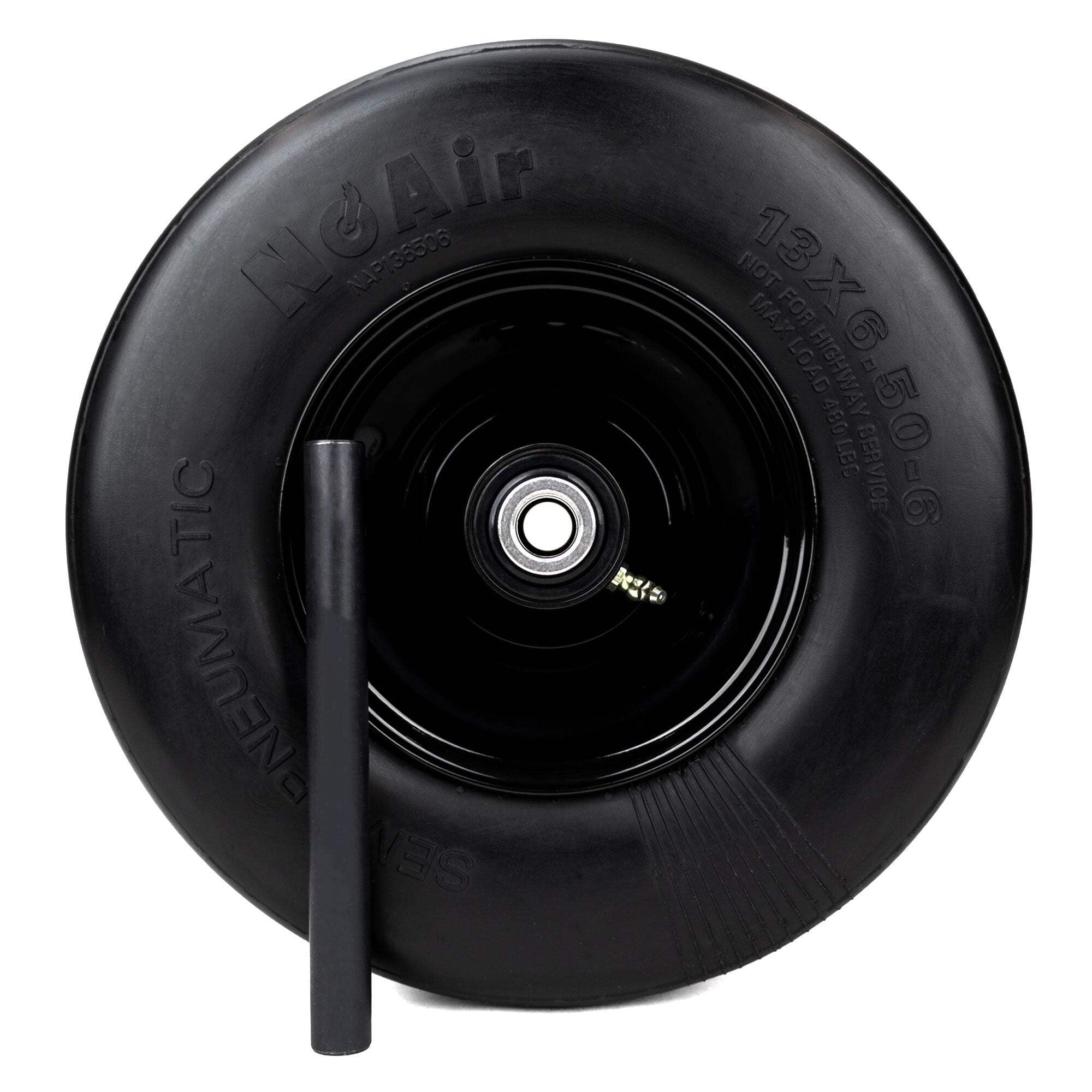 Amazon.com: NoAir® (2) Flat Free Tire Assemblies 13x6.50-6 Fits