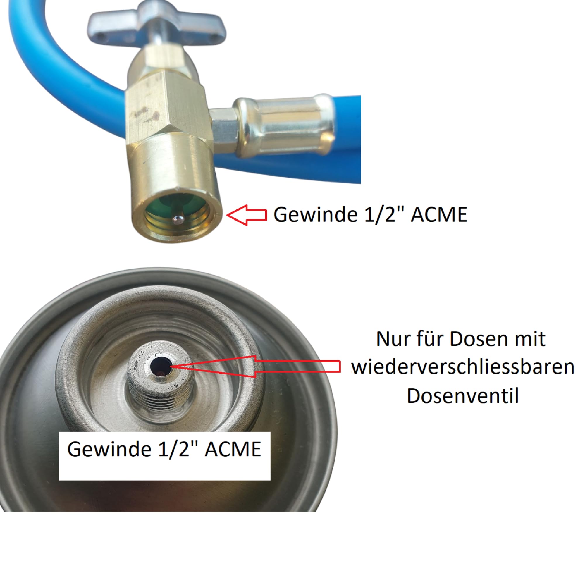 Original Coolblast Kältemittel Ersatzkältemittel R134a 170g/Dose Befüllschlauch für Autoklima Klimaanlage für Autos 1995-2016 (2X 170g Set)