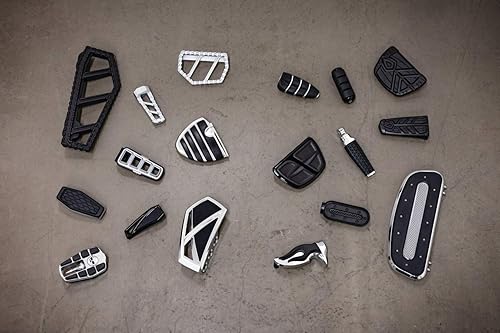 Miniatura 3 de Kuryakyn Componente de control de pie de motocicleta 7041 Tablas de suelo para conductor de la industria pesada para motocicletas Harley-Davidson