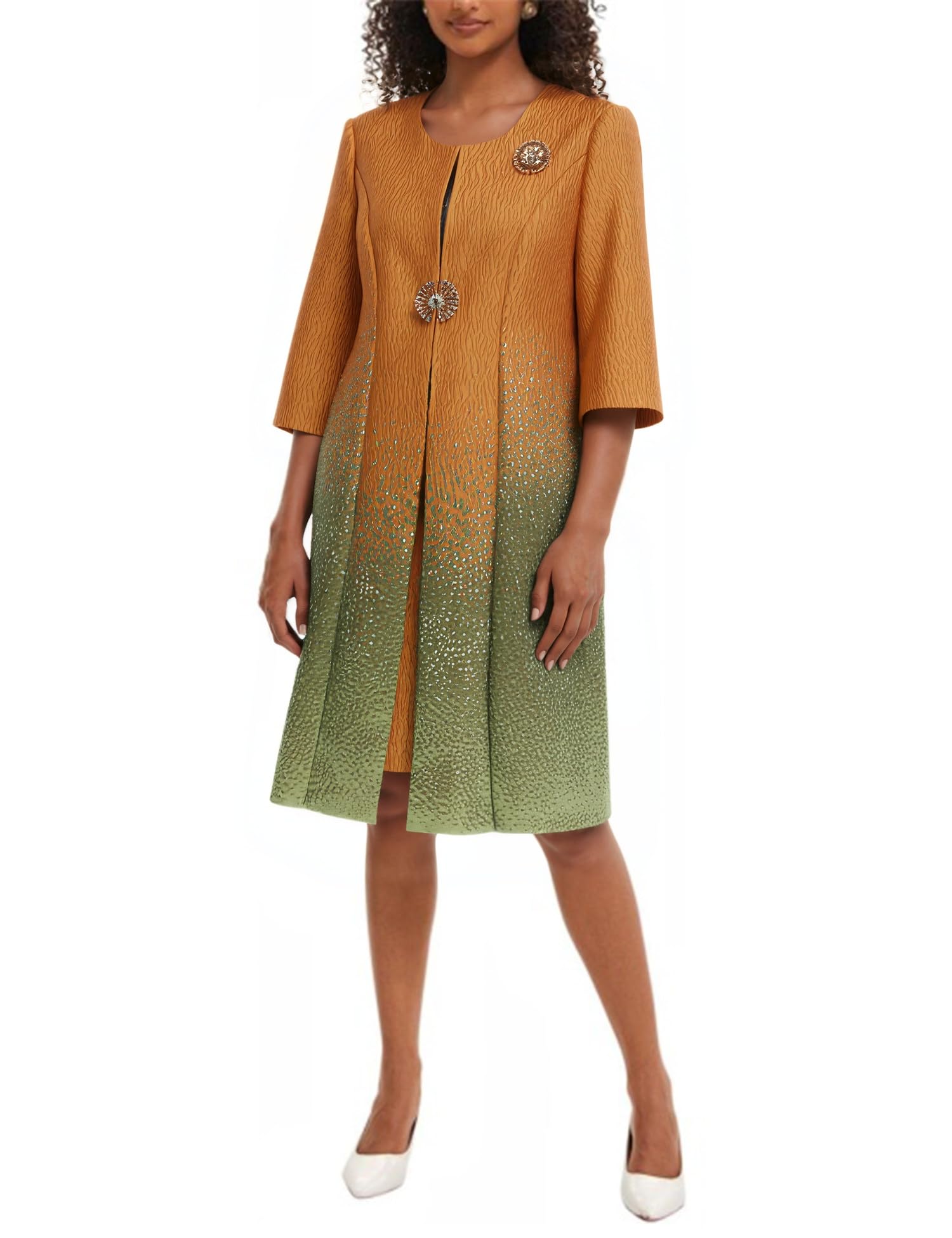 Womens 2 Piece Dress Church Suits Elegant Long Jacket Plus Size Outfits Geenlinm FASHlON Formal Occasion Party