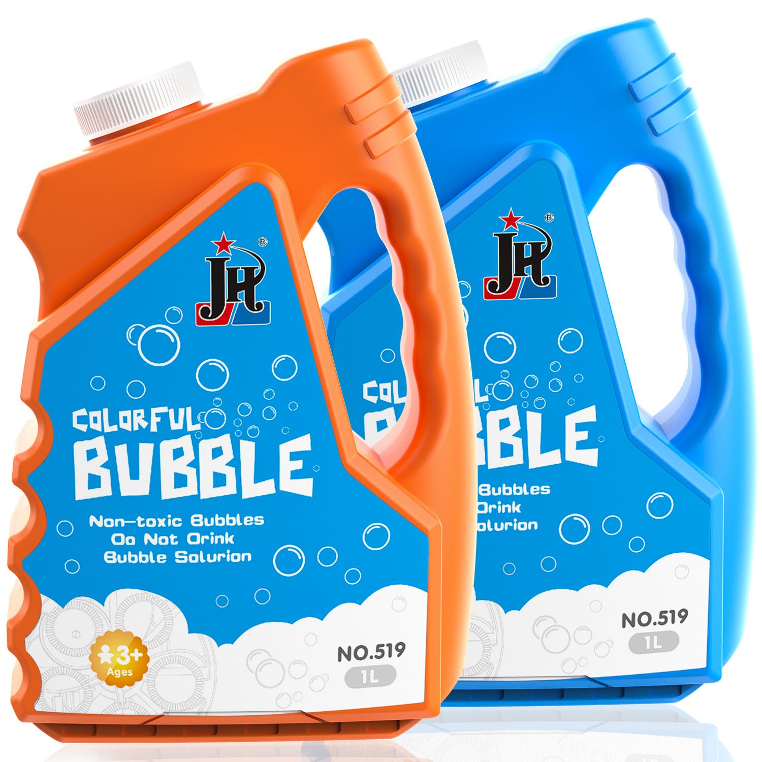 EagleStone 67 OZ Bubble Concentrated Solution (Up to 5 Gallons) – Bubble Solution Refill for Bubble Machine, Gun, Wand, and Mower – Bubbles Toys for