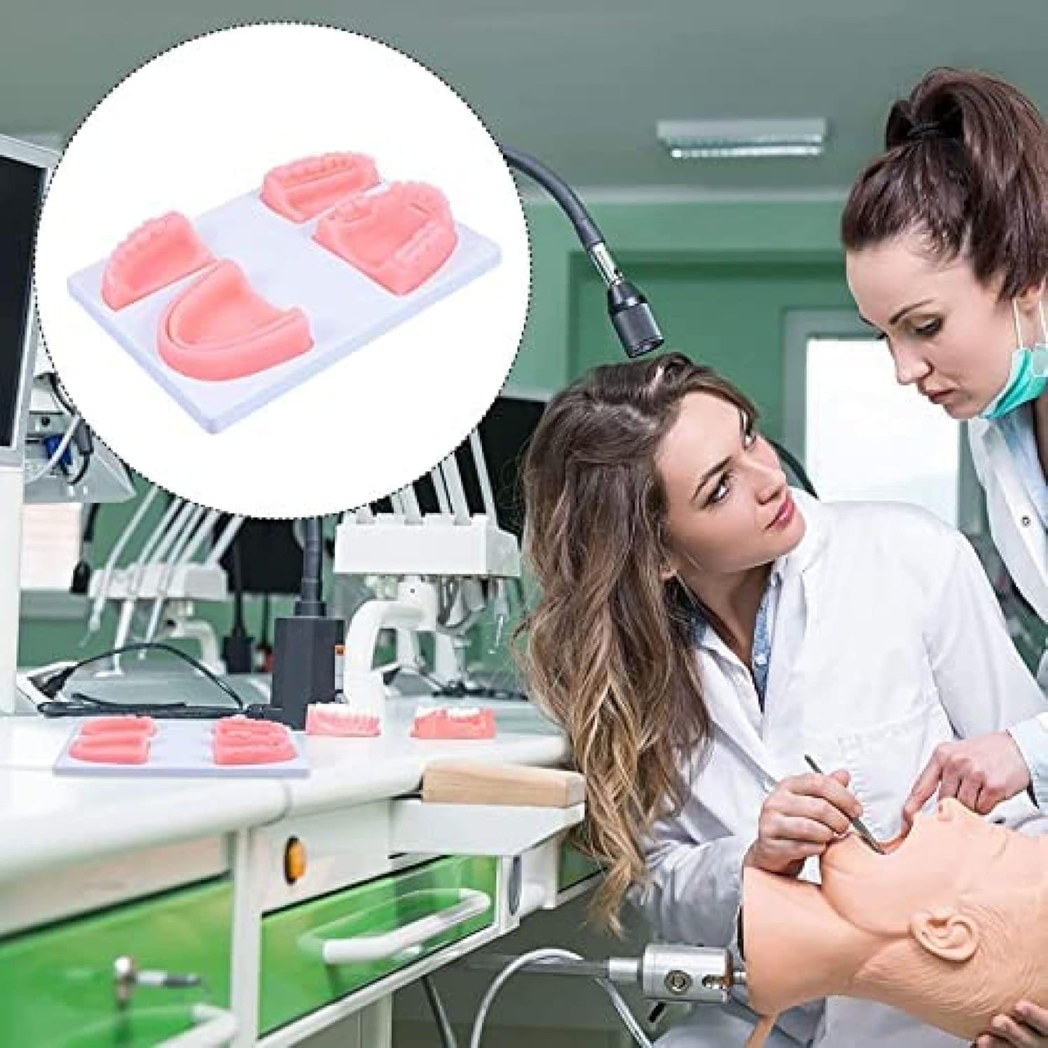Model Do ćwiczeń Szwów Stomatologicznych Undr, Symulowany Szew Ustny, Gumowy, Miękki Szew Stomatologiczny, Zestaw Do Nauki Umiejętności Medycznych., B