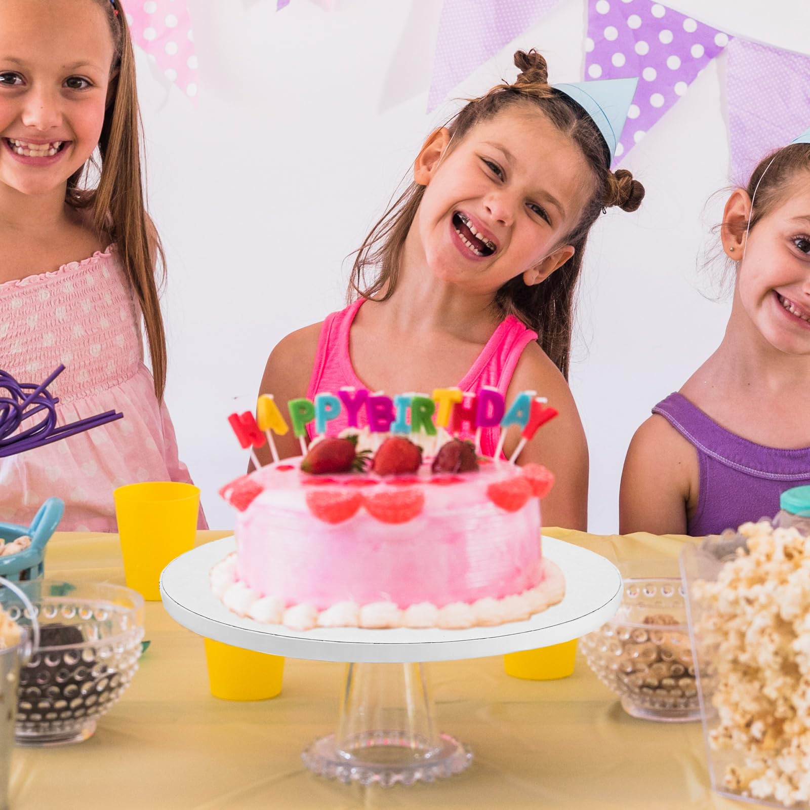 10 Stück Cake Boards – Runde Tortenunterlagen, 25 Cm Ø, 12 Mm Dick – Wiederverwendbar & Wasserabweisend