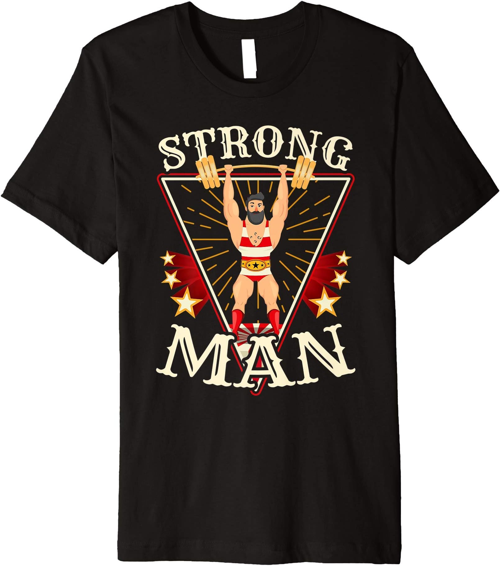 Circus Shirt - Vintage Circus Strongman Costume Premium T-Shirt