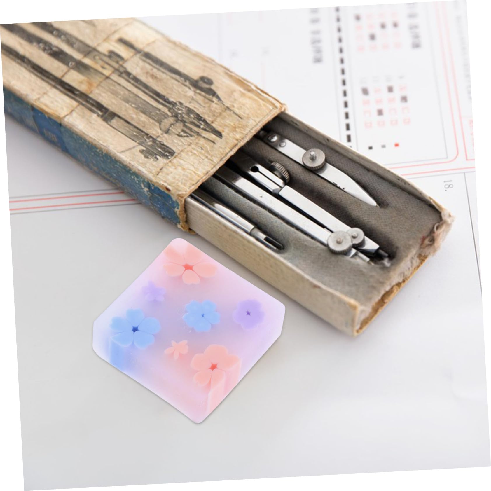 Gomme da Cancellare Gelatina 32 Pezzi Tpr per Studio e Scuola | Decorazioni Scuola, Gomme per Classe, Colori Cancellabili Matita, Cancelleria Gomme