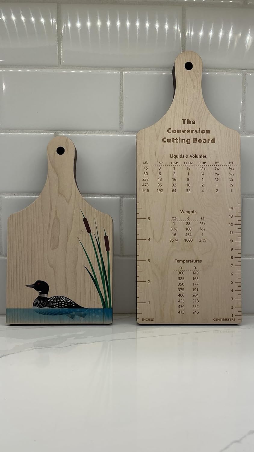 13" Cutting Board, Kitchen Conversions - Made in USA