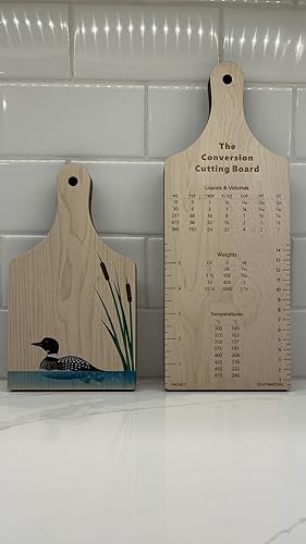 Miniatura 3 de Tabla de cortar de 13 pulgadas, conversiones de cocina, fabricada en Estados Unidos