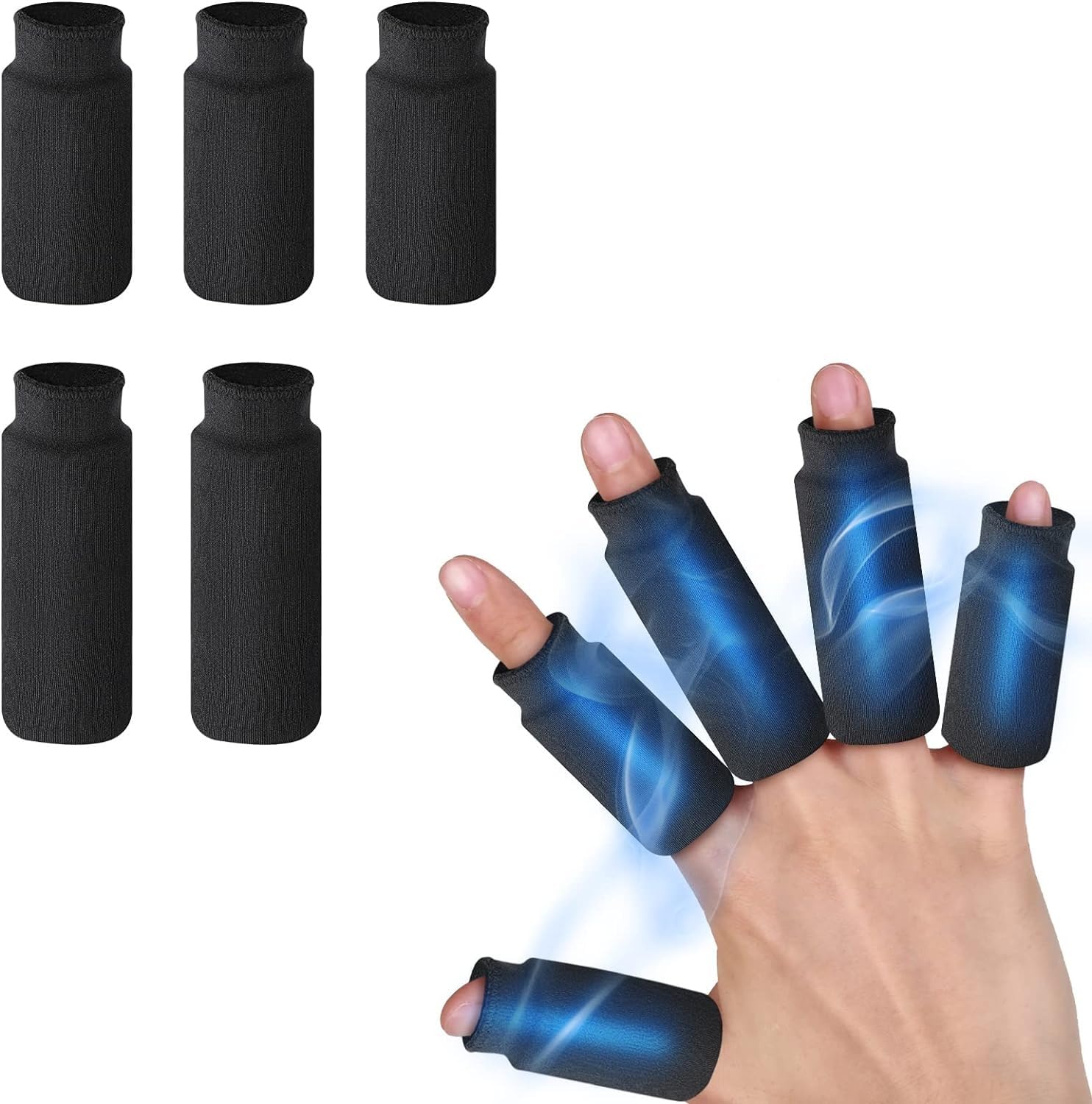 LEVGRY Finger Ice Sleeves&Ice Ball 5 Ice Packs for Fingers, Thumbs & Toes Hot Cold Therapy for Arthritis Finger, Tendinitis, Trigger Finger and Swollen Finger (B0D8BQ26QG) Amazon Price History, Amazon Price Tracker