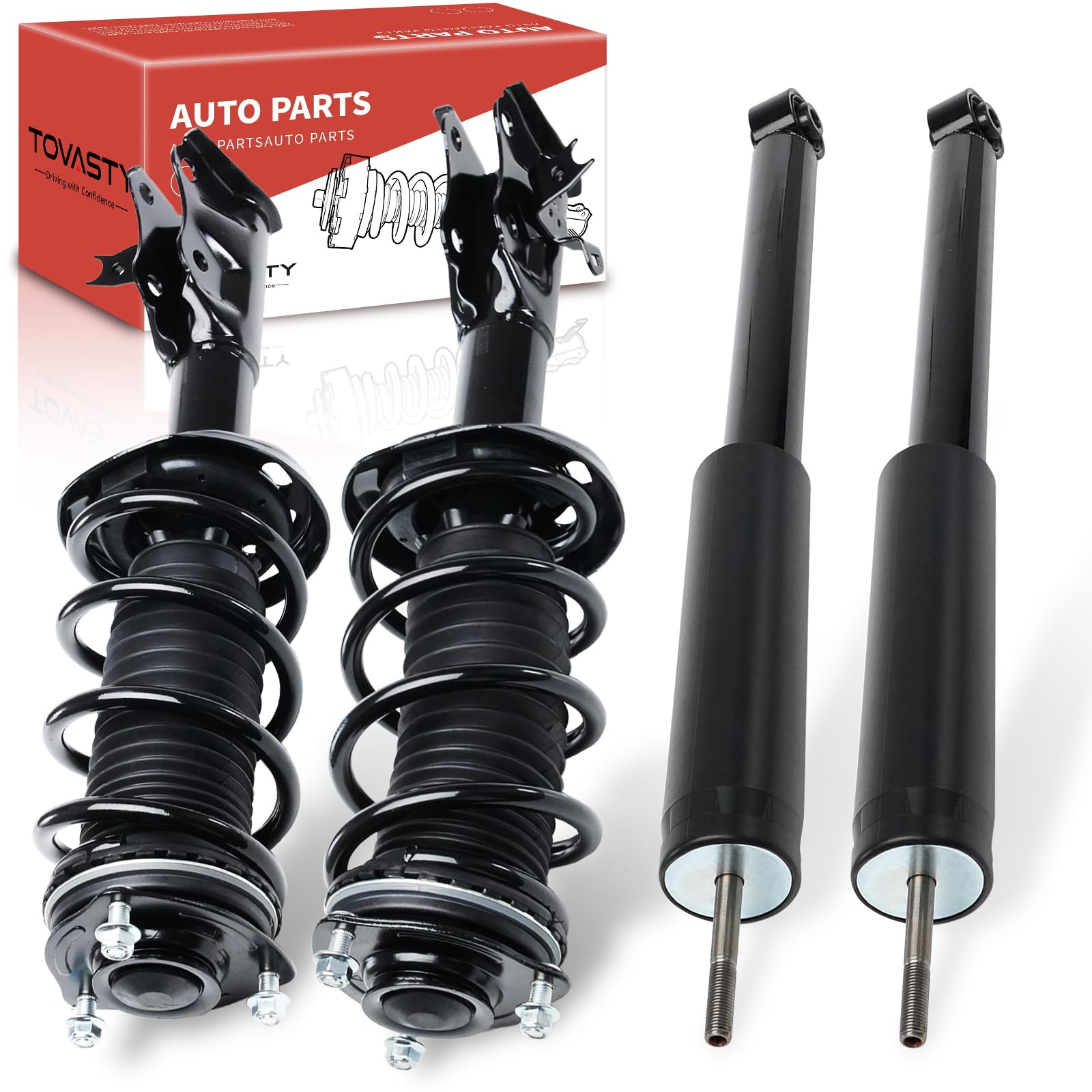 Front & Rear Suspension Strut and Coil Spring Assembly with Civic 2006 2007 2008 2009 2010 2011 Coupe