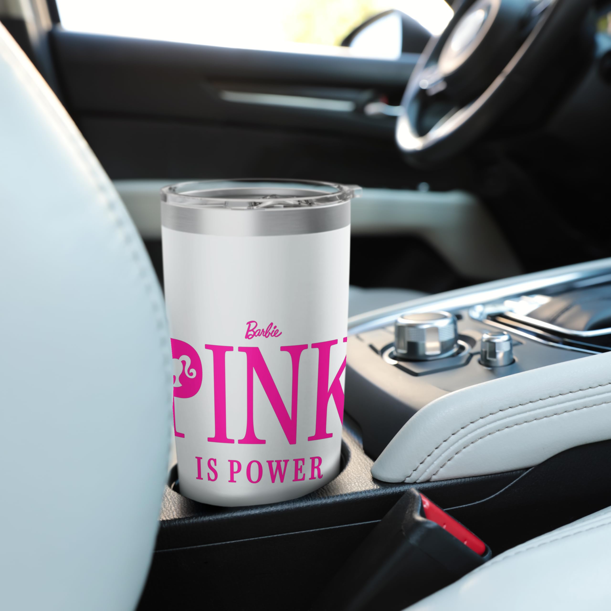 Vaso Térmico Barbie Rosa 20oz – Acero Inoxidable, Ideal Para Regalo (Hecho A Mano)