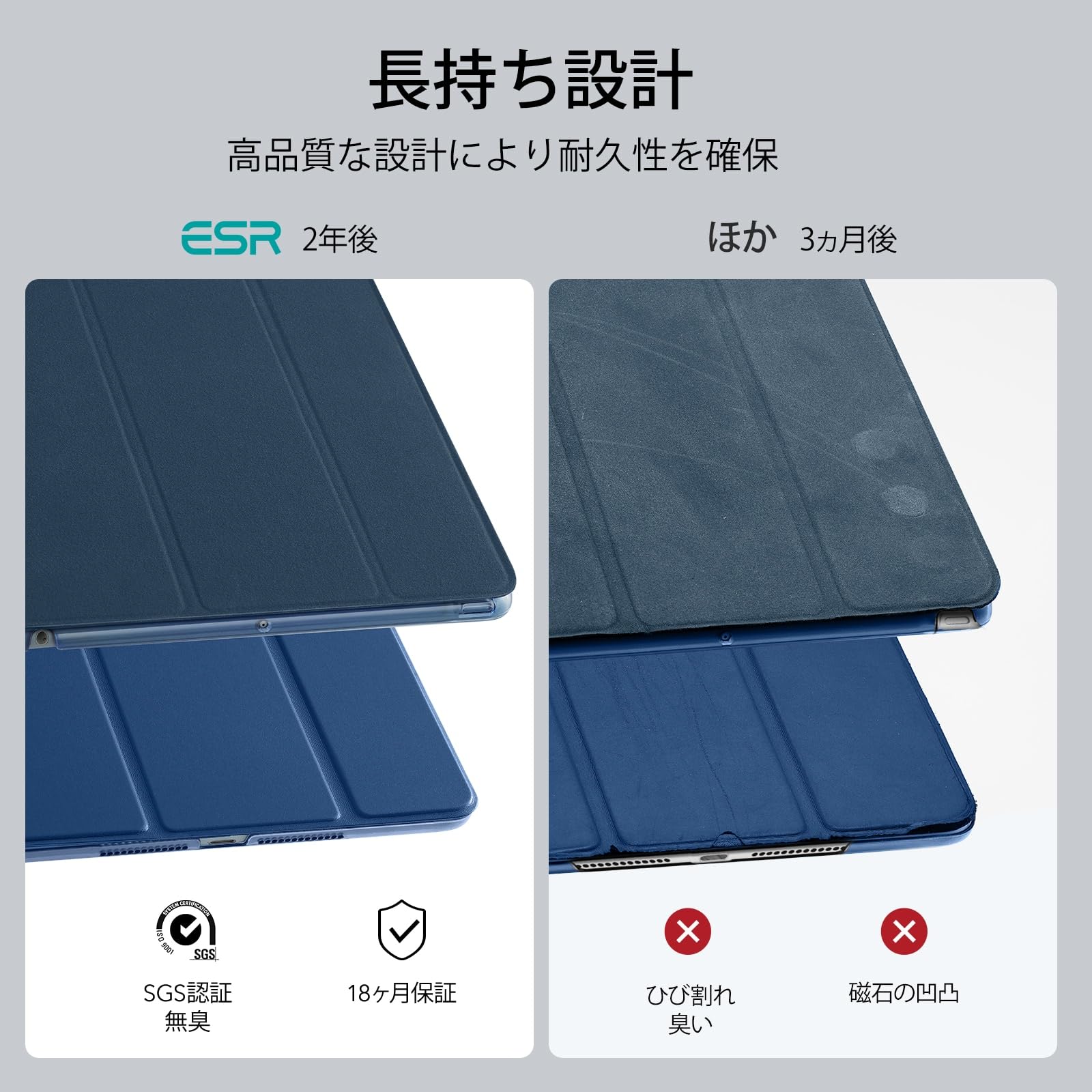 三つ折軽量ケース Amazon.co.jp: ZENIX DESIGN TECH iPad Pro 用 ケース 2024 11